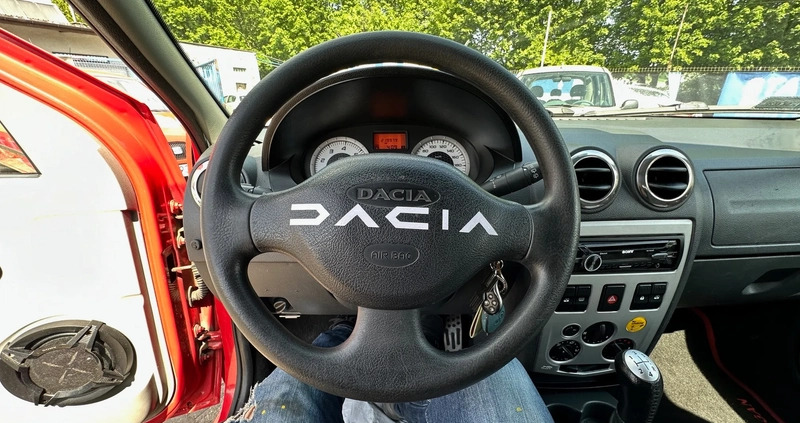 Dacia Logan cena 8900 przebieg: 219000, rok produkcji 2007 z Dzierżoniów małe 154
